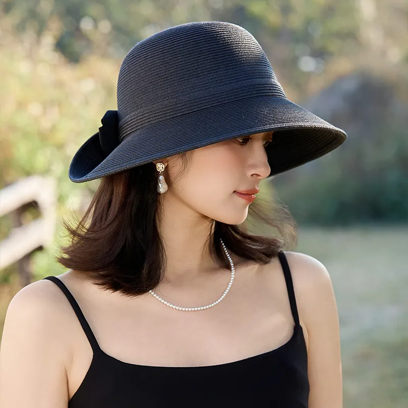 MIIOW Paper Bucket Hats Women's-4