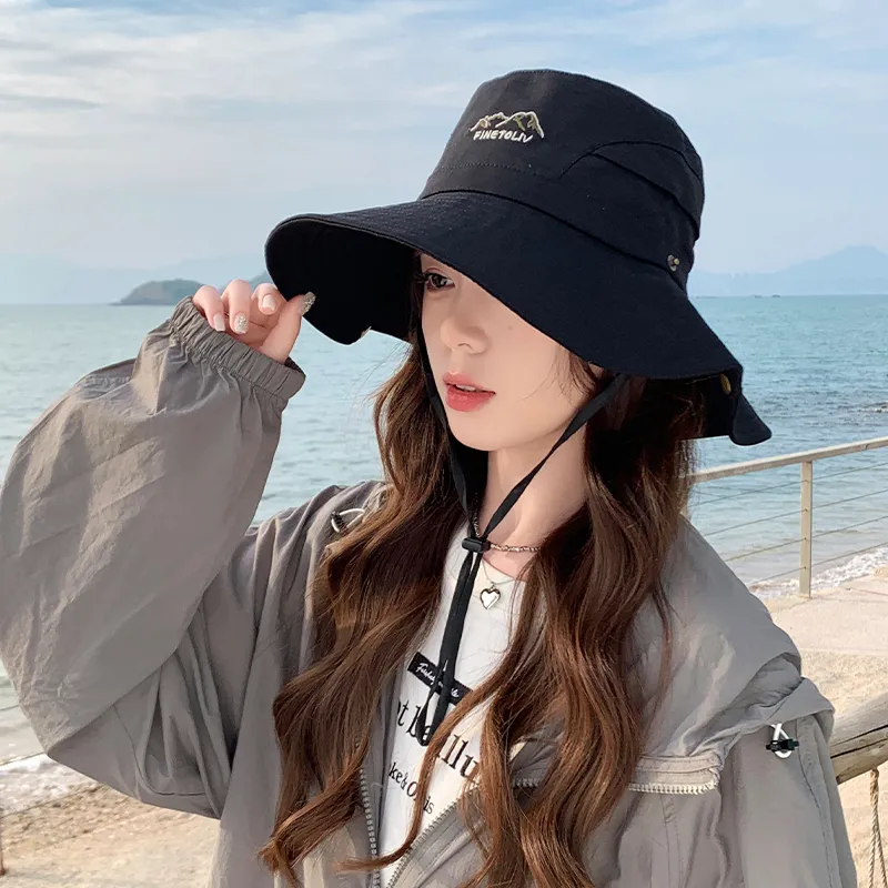 MIIOW Cotton Bucket Hats Unisex-4