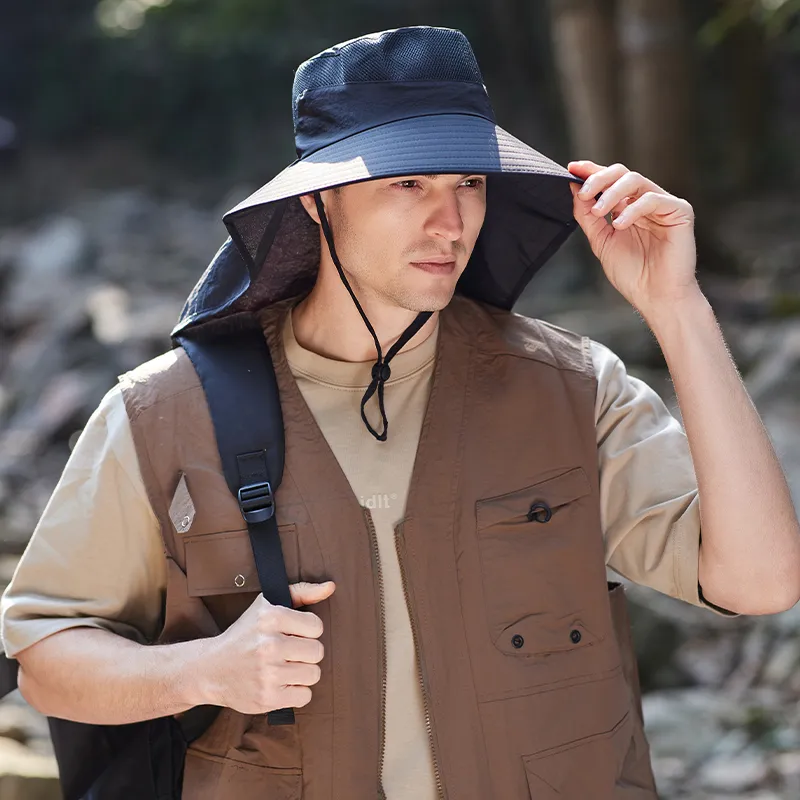 MIIOW Polyester Bucket Hats Unisex-13