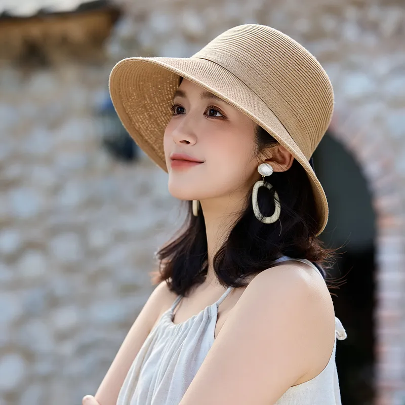 MIIOW Paper Bucket Hats Women's-18