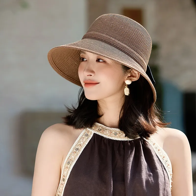 MIIOW Paper Bucket Hats Women's-23