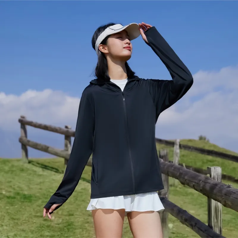MIIOW Super Light, Breathable, Quick Dry, Detachable UV Protection, Sun Protection Sun Protection Clothing Women's-4