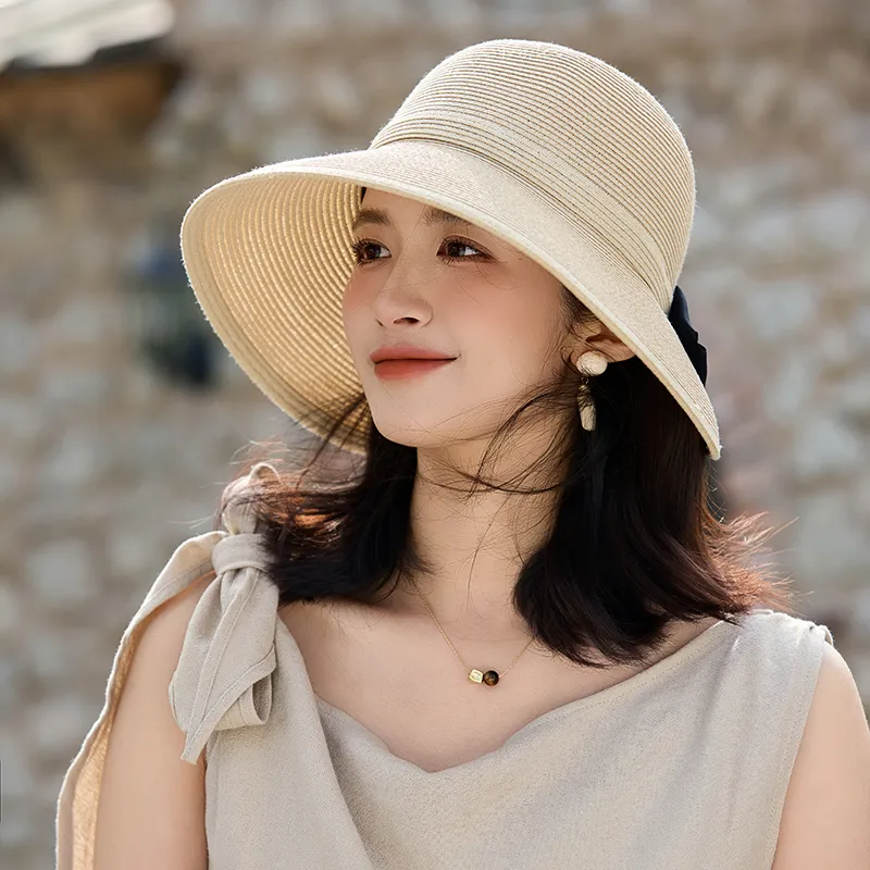 MIIOW Paper Bucket Hats Women's-12
