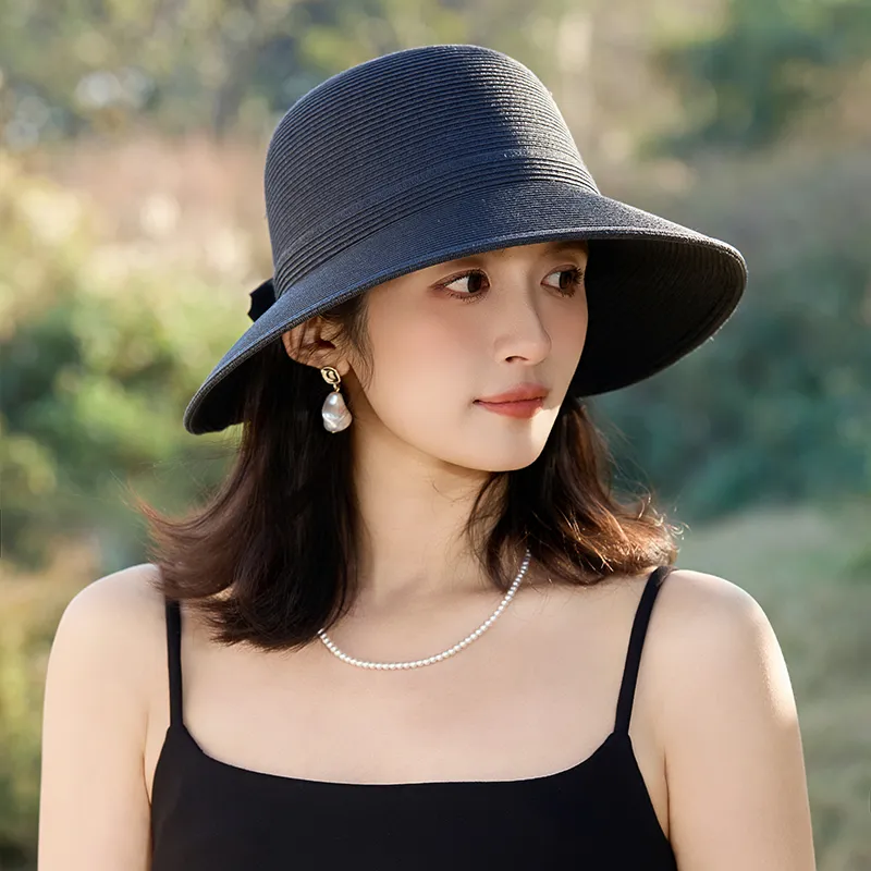 MIIOW Paper Bucket Hats Women's-3
