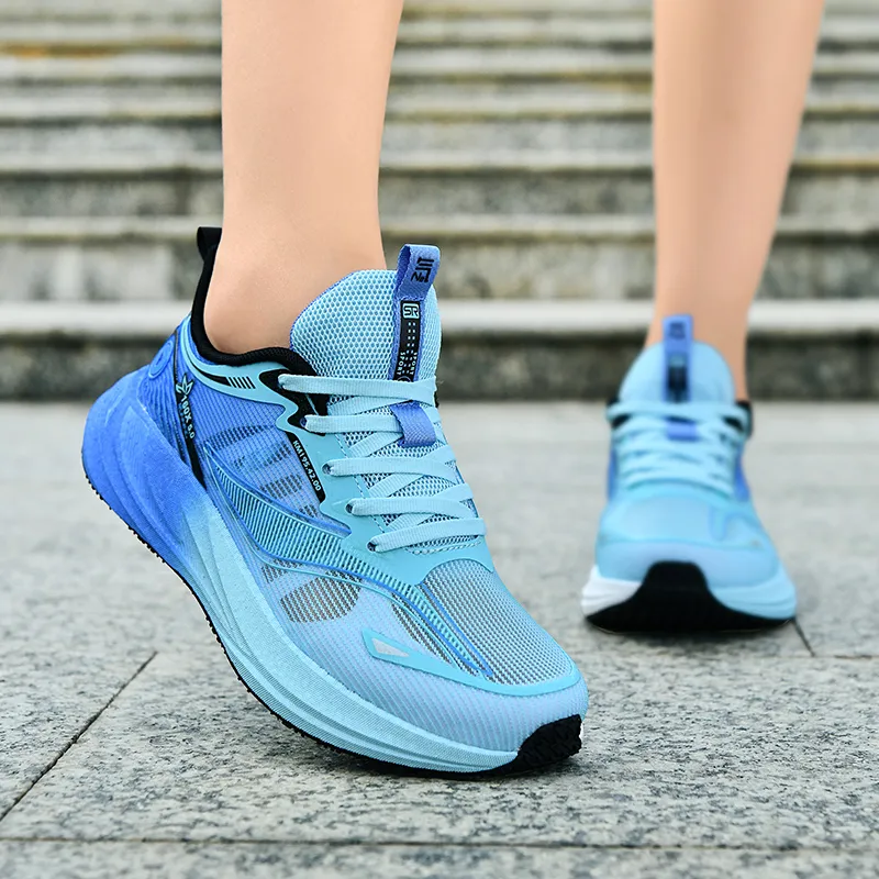 VanCamel Running Shoes Unisex Low Top White/Orange/White/Gray/Light Gray/Teal/Pink/Purple-50