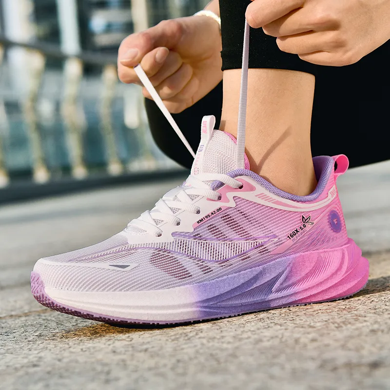 VanCamel Running Shoes Unisex Low Top White/Orange/White/Gray/Light Gray/Teal/Pink/Purple-59