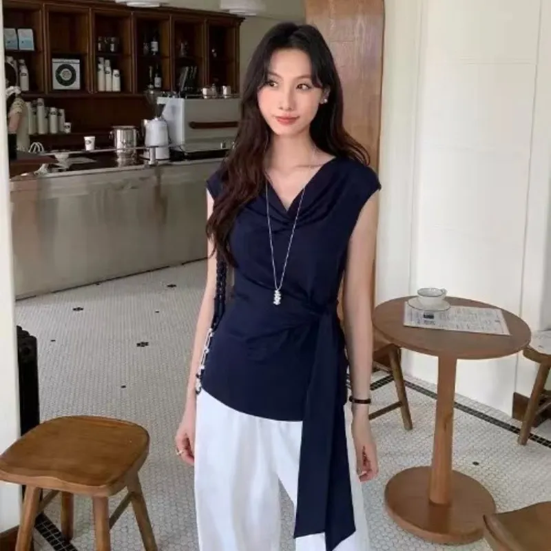 Grace T Shirts Women's Royal Blue-3