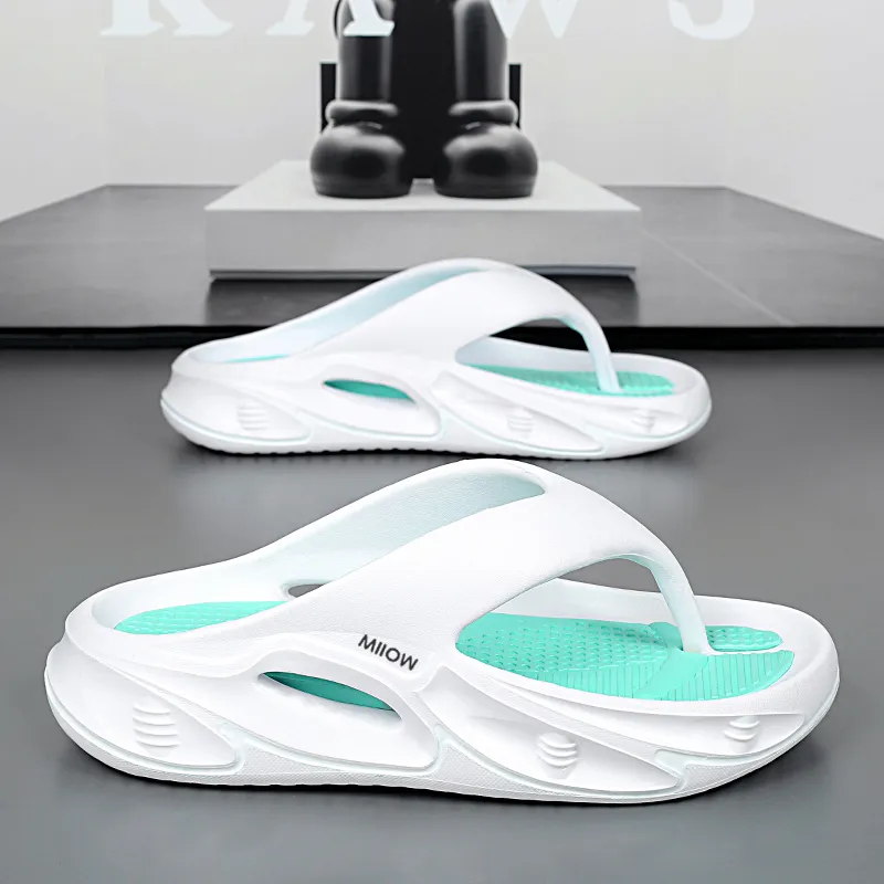 MIIOW EVA Abrasion Resistant Slip Resistant Flip Flops Unisex-11