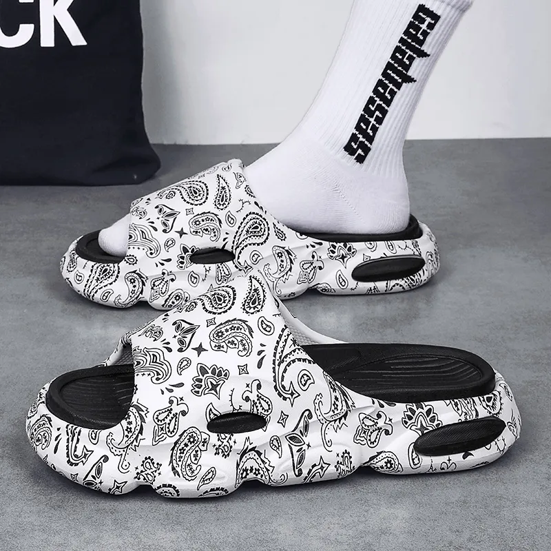 MIIOW Slip Resistant Abrasion Resistant Slide Slippers Unisex-4