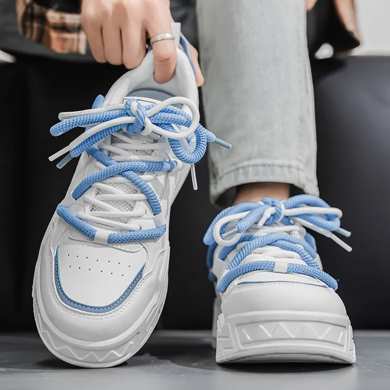 MIIOW Anti Slip Wear Resistant Low Top Skateboard Shoes Men's Box-7