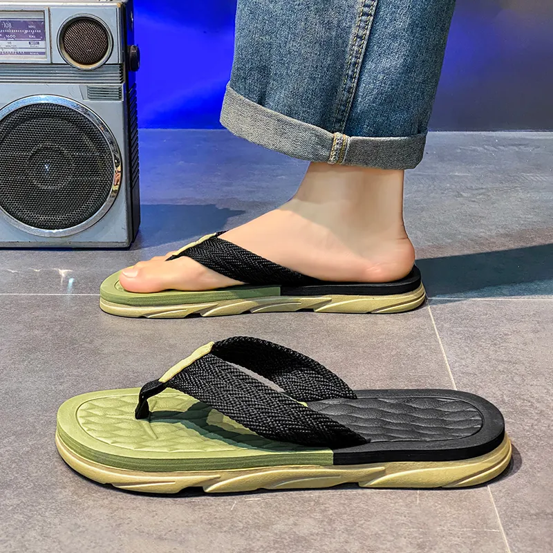 MIIOW EVA Odor Resistant, Abrasion Resistant Flip Flops Men's-8
