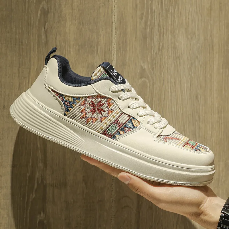 MIIOW Anti Slip Wear Resistant Low Top Skateboard Shoes Men's Box-2