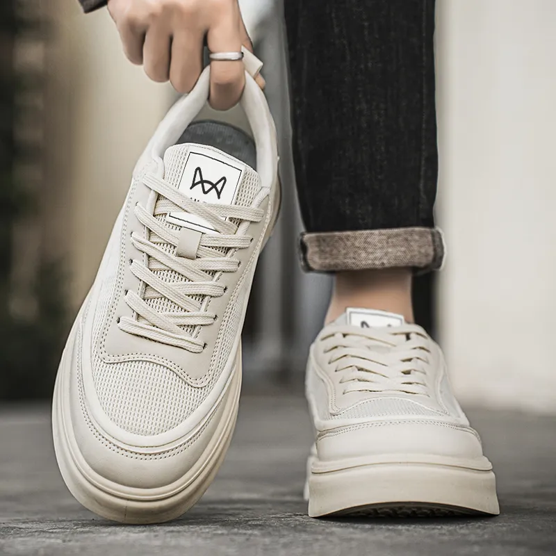 MIIOW Anti Slip Wear Resistant Low Top Skateboard Shoes Men's-17