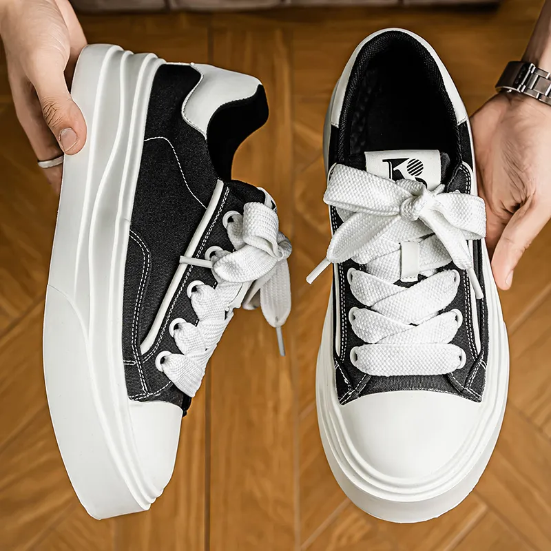 MIIOW Anti Slip Wear Resistant Low Top Skateboard Shoes Men's-2