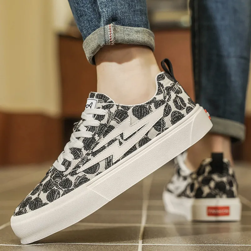 MIIOW Canvas Shoes Men Low Top-3