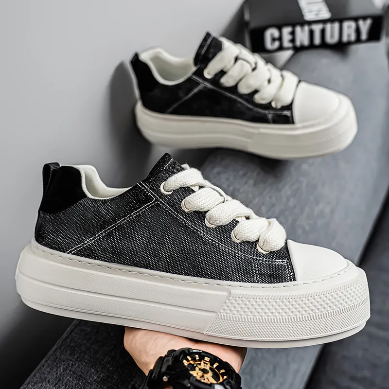 MIIOW Slip Resistant, Abrasion Resistant, And Balanced Low Top Skateboard Shoes Men's-3