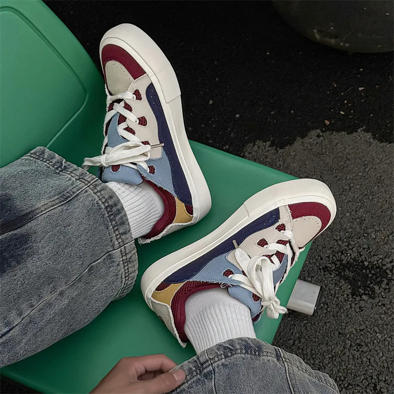 MIIOW Anti Slip Wear Resistant Low Top Skateboard Shoes Men's-2
