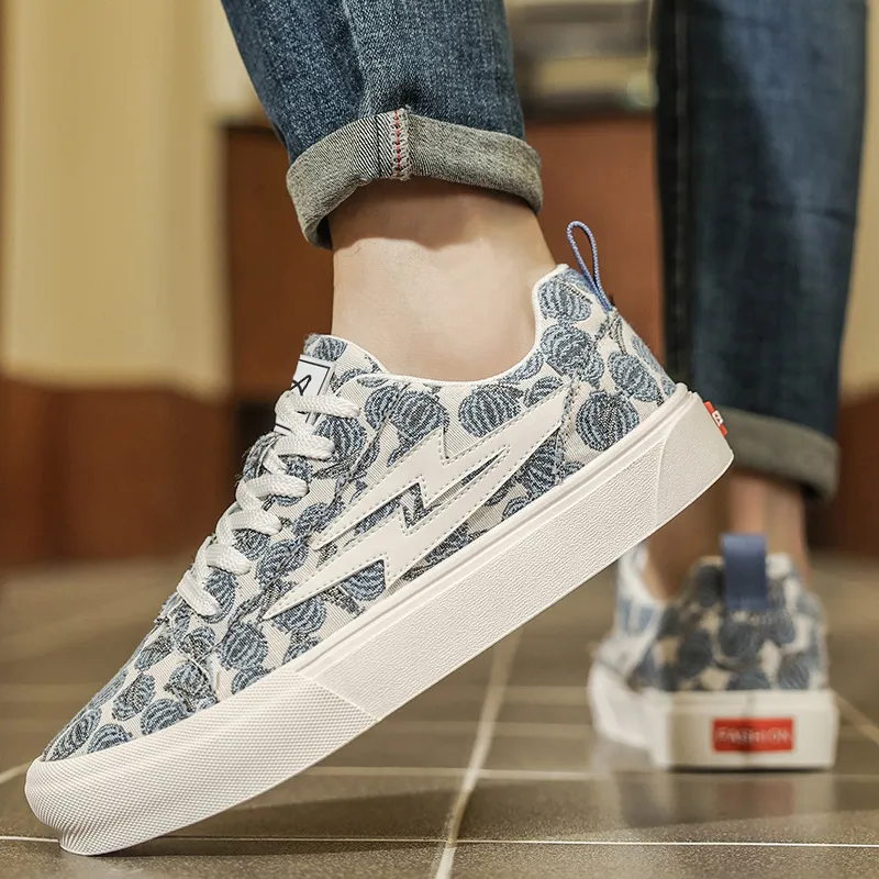 MIIOW Canvas Shoes Men Low Top-7