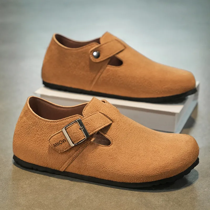 MIIOW Anti Slip Wear Resistant Low Top Casual Shoes Men's Box-12