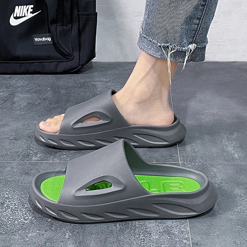 MIIOW EVA Slip Resistant Abrasion Resistant Slide Slippers Unisex-11