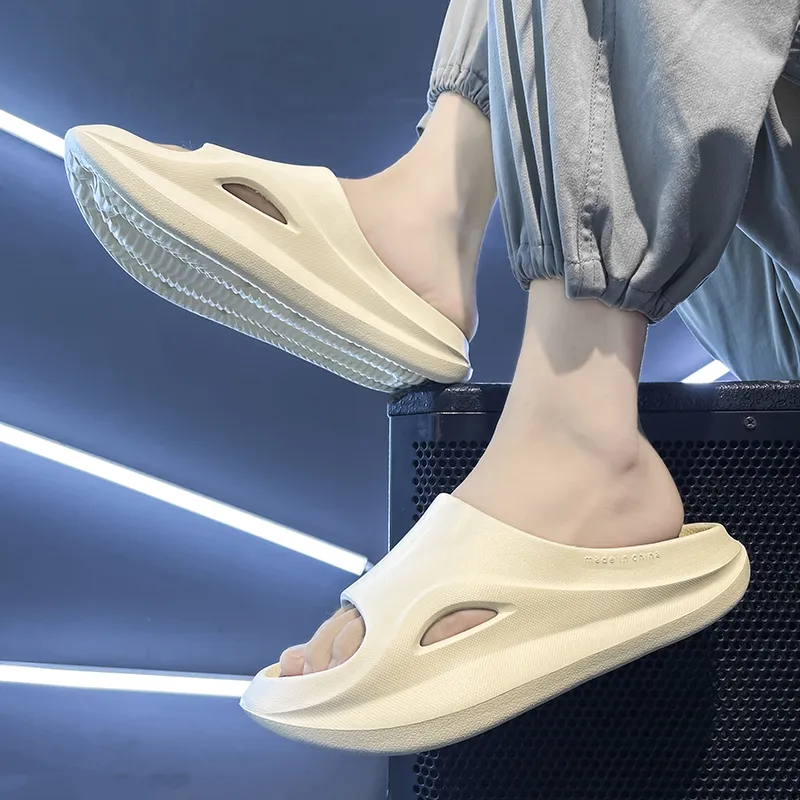 MIIOW EVA Slip Resistant Abrasion Resistant Slide Slippers Men's-4