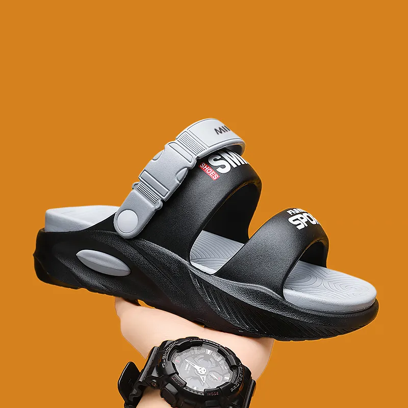 MIIOW Slip Resistant Odor Resistant Slide Slippers Men's-5