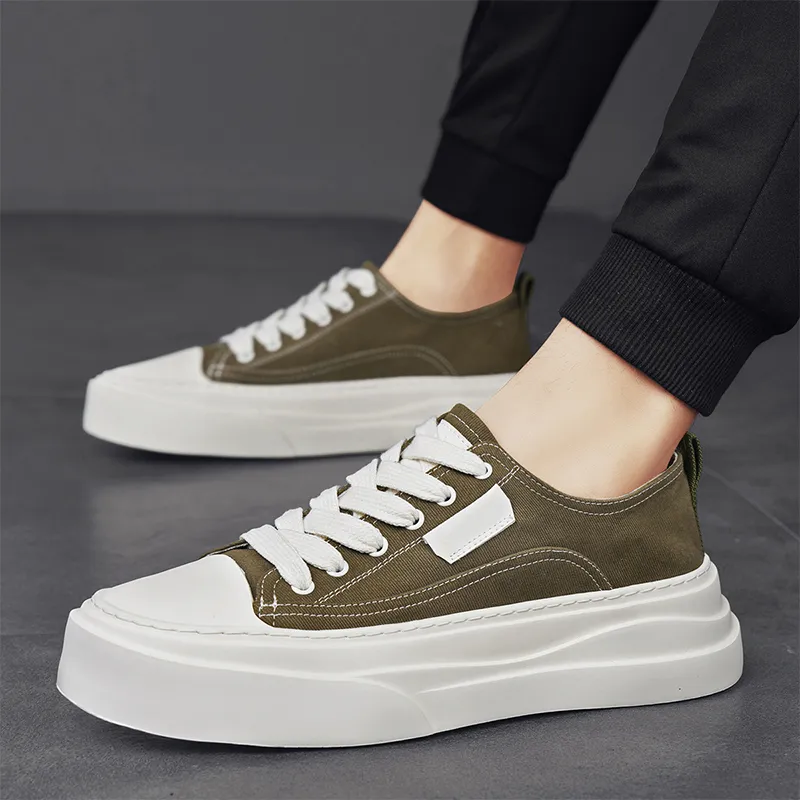 MIIOW Anti Slip Wear Resistant Low Top Skateboard Shoes Men's-6