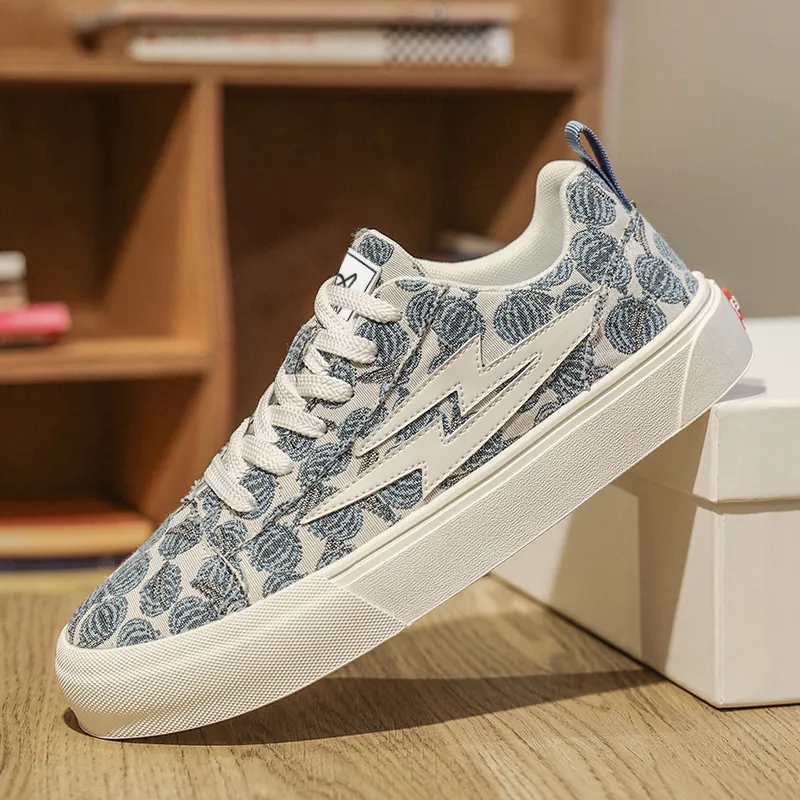 MIIOW Canvas Shoes Men Low Top-6