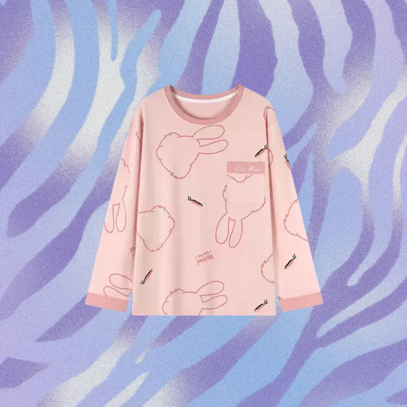TLXT Women's Pajama Tops-3