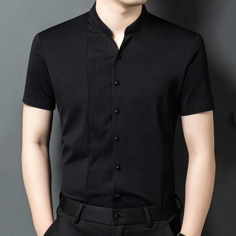 BANGBOY X IZTION Shirts Men Black-1