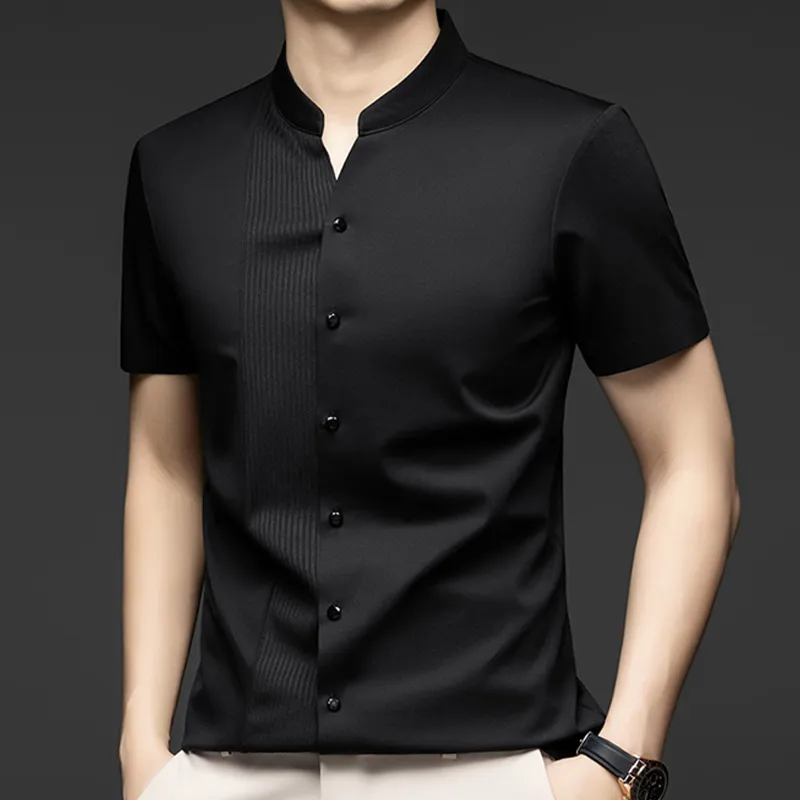 BANGBOY X IZTION Shirts Men Black-2