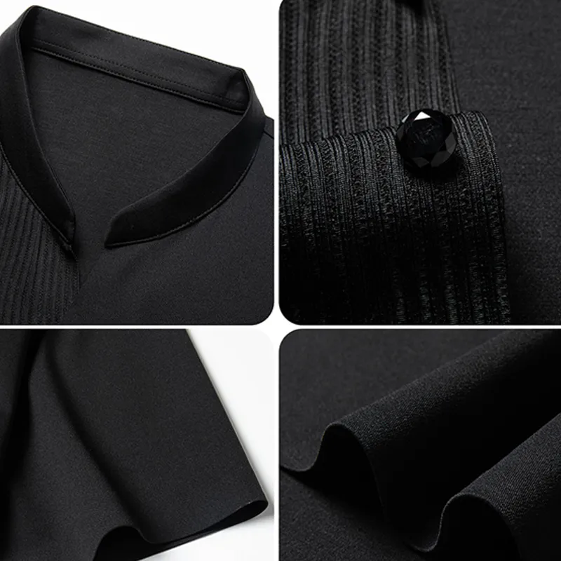 BANGBOY X IZTION Shirts Men Black-5