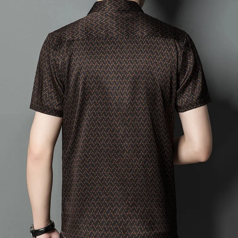 BANGBOY X IZTION Shirts Men Coffee-3