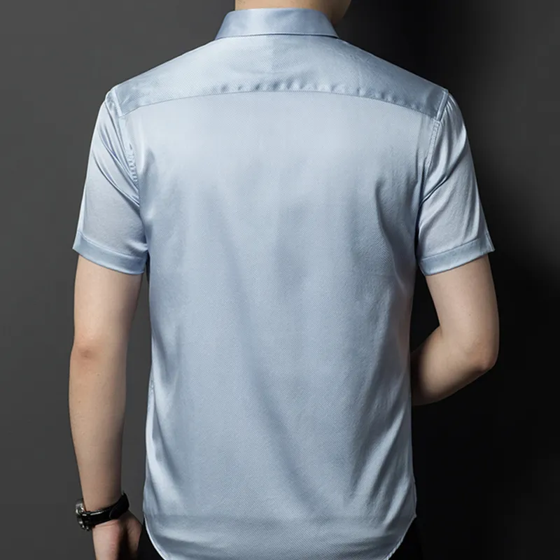 BANGBOY X IZTION Shirts Men Blue-1