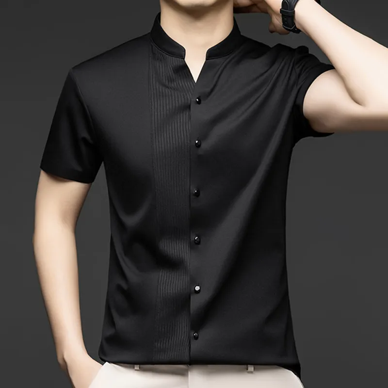 BANGBOY X IZTION Shirts Men Black-3