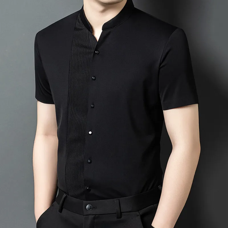 BANGBOY X IZTION Shirts Men Black-2
