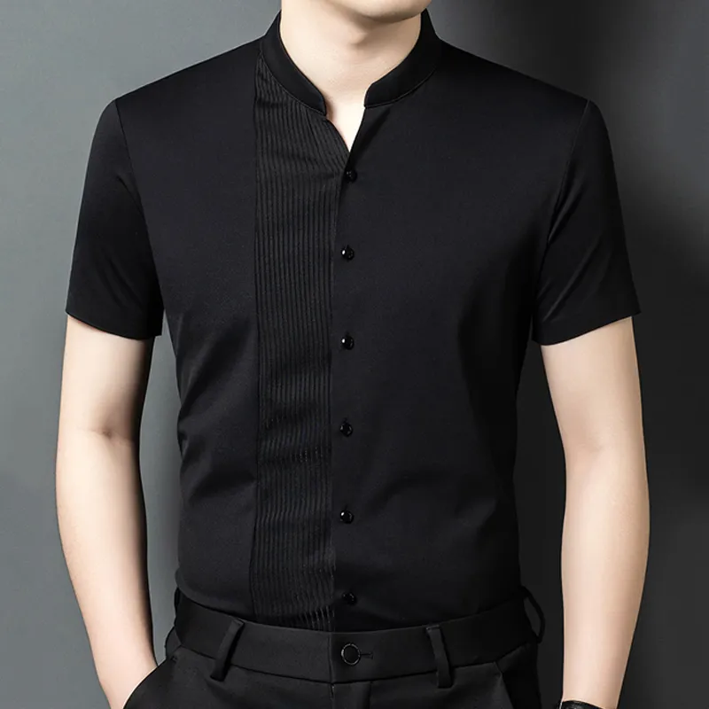 BANGBOY X IZTION Shirts Men Black-3