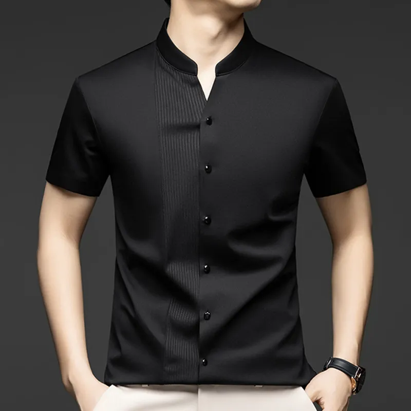 BANGBOY X IZTION Shirts Men Black-1