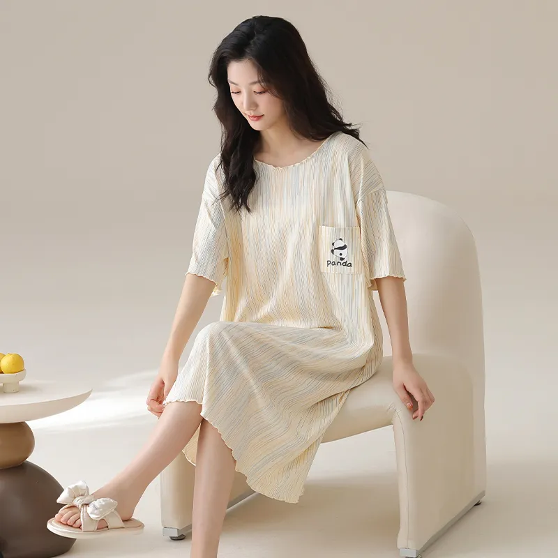 Lan Miao Women's Nightgowns-16