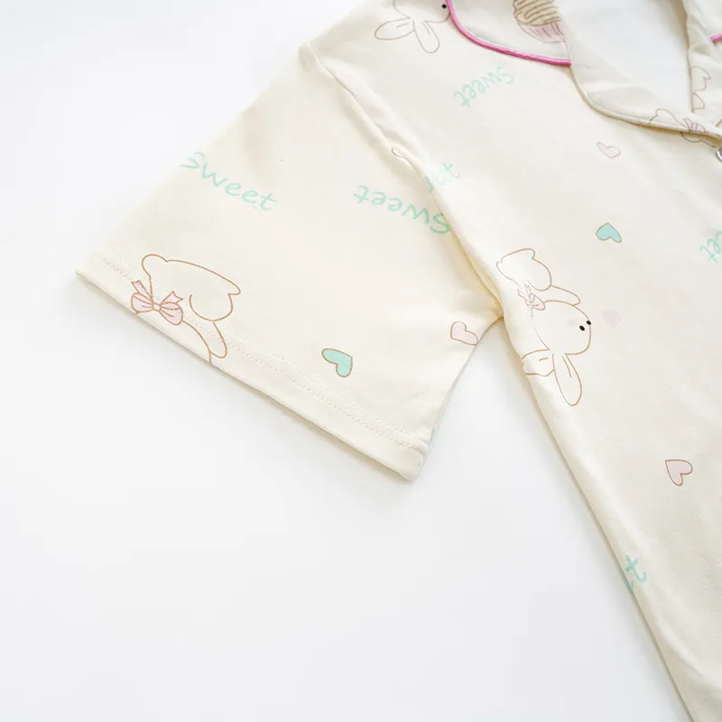 Lan Miao Pajama Set Women's Ivory-3