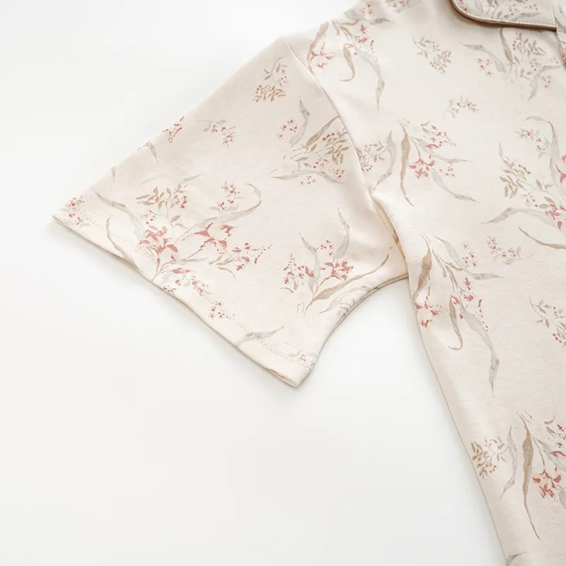 Lan Miao Pajama Set Women's Rose-4
