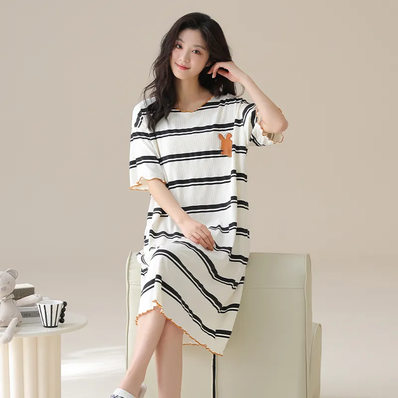 Lan Miao Women's Nightgowns-3