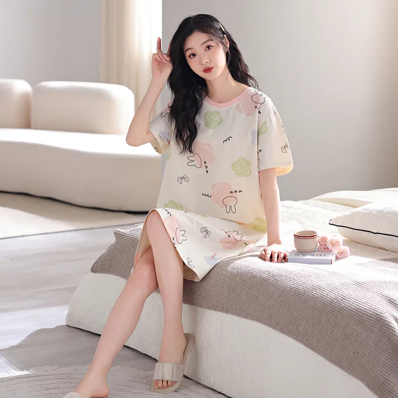 Lan Miao Women's Nightgowns-3