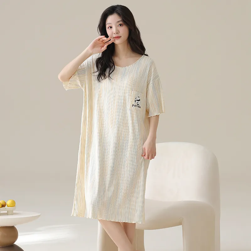 Lan Miao Women's Nightgowns-17