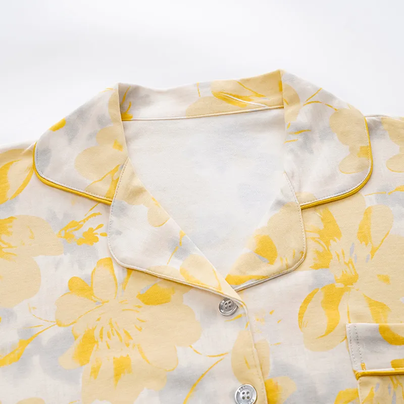 Lan Miao Pajama Set Women's Lemon-2