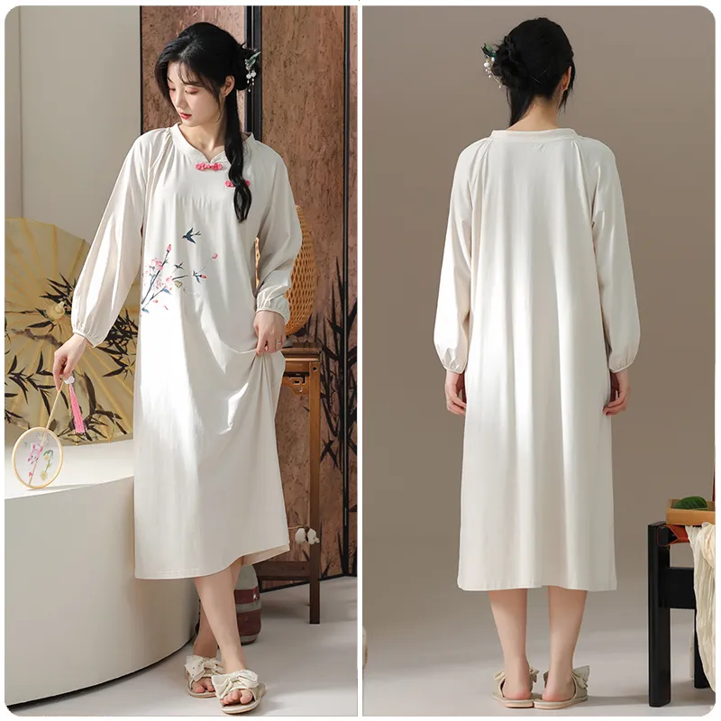 Lan Miao Long Sleeved Dress Women's-1