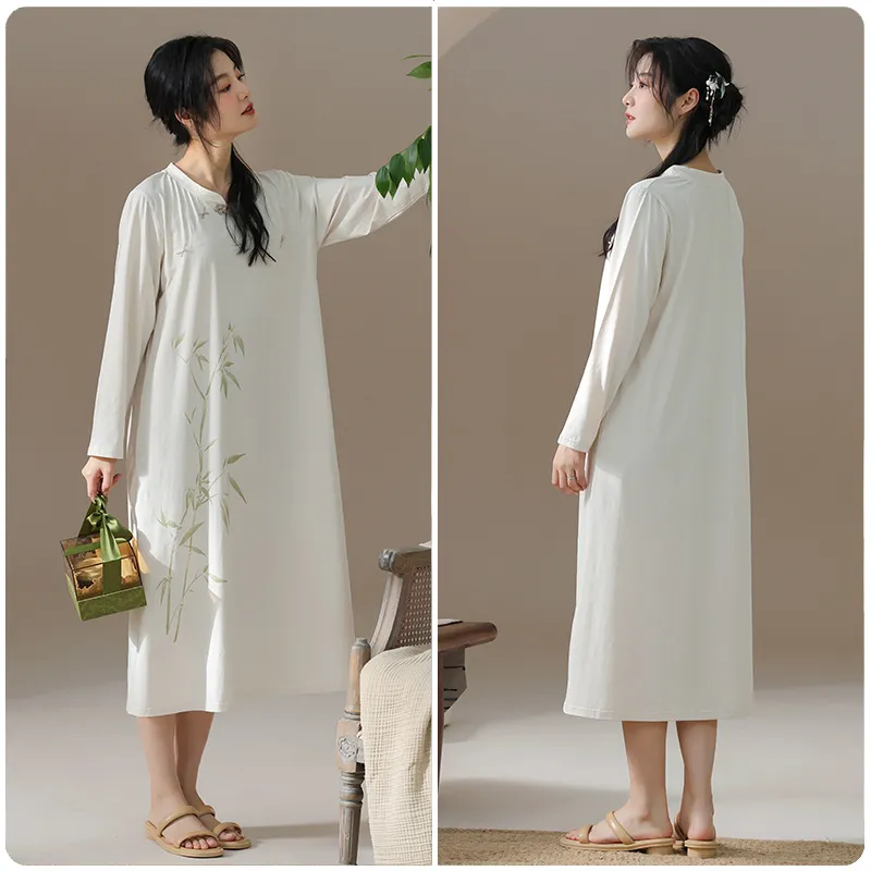 Lan Miao Long Sleeved Dress Women's-1