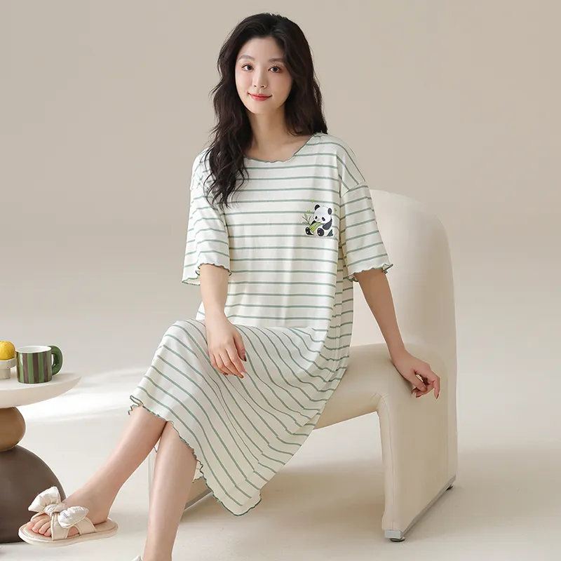 Lan Miao Women's Nightgowns-8
