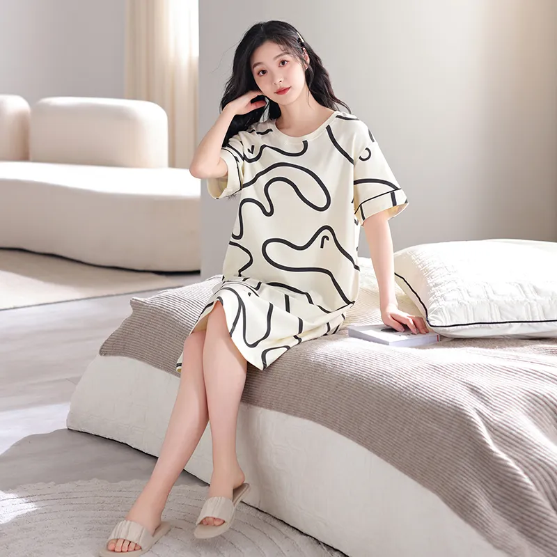 Lan Miao Women's Nightgowns-6