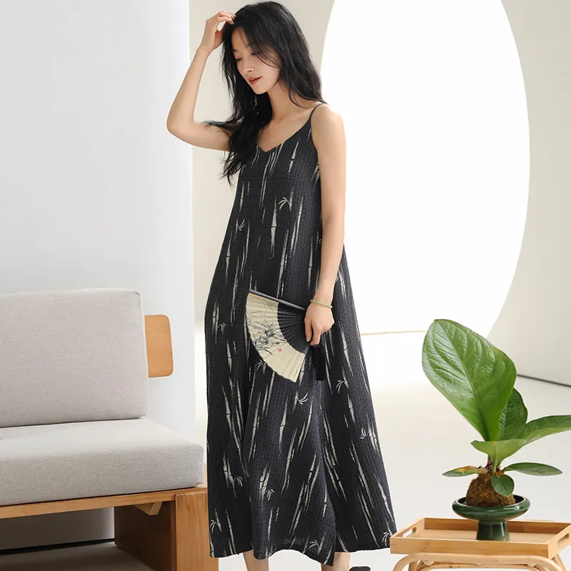 Lan Miao Women's Nightgowns-23